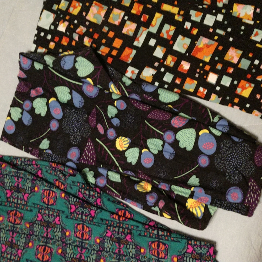 Lularoe TC leggings (3pr)